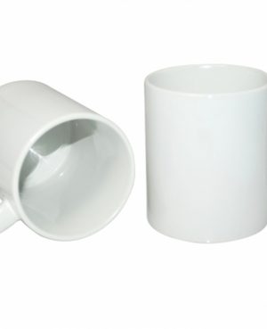 Baltas standartinis puodelis
